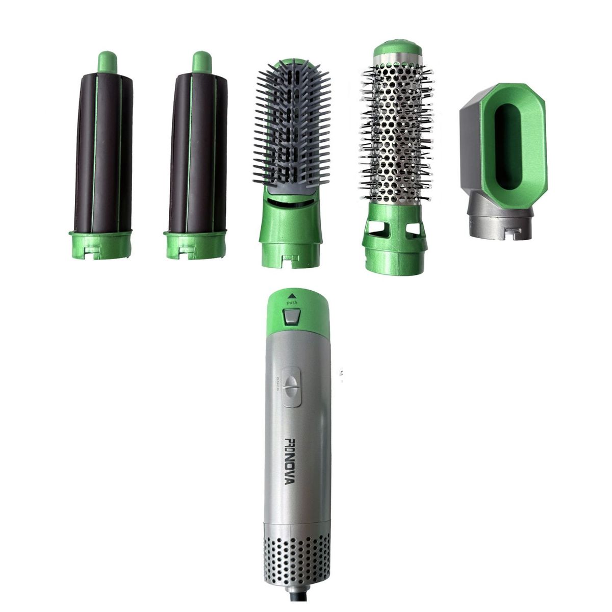 GENERICO - Cepillo Secador Multifuncional 5 en 1 Aguacate