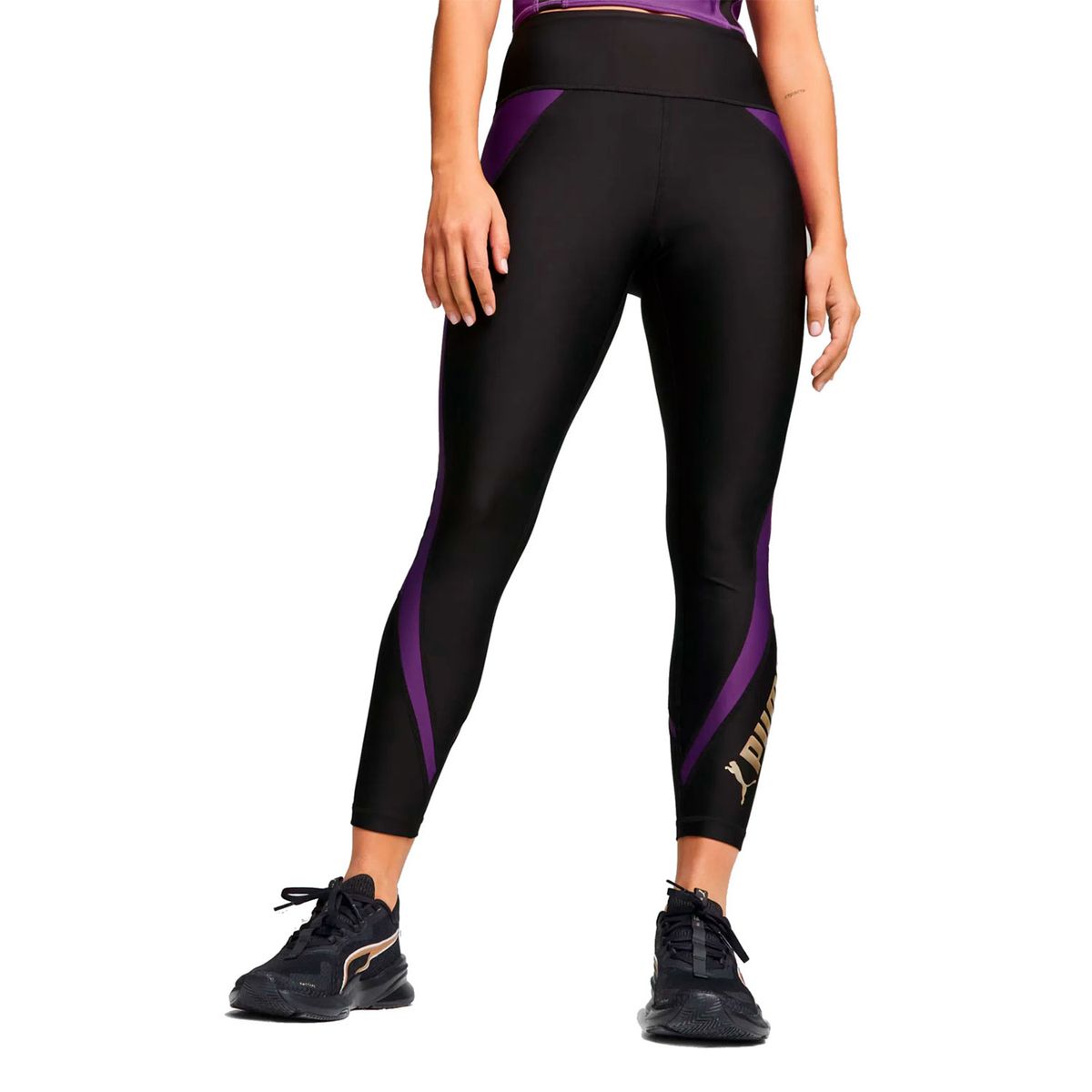 PUMA - Puma Eversculpt HW Mujer Leggings Fit Colorblock Black 524141-28