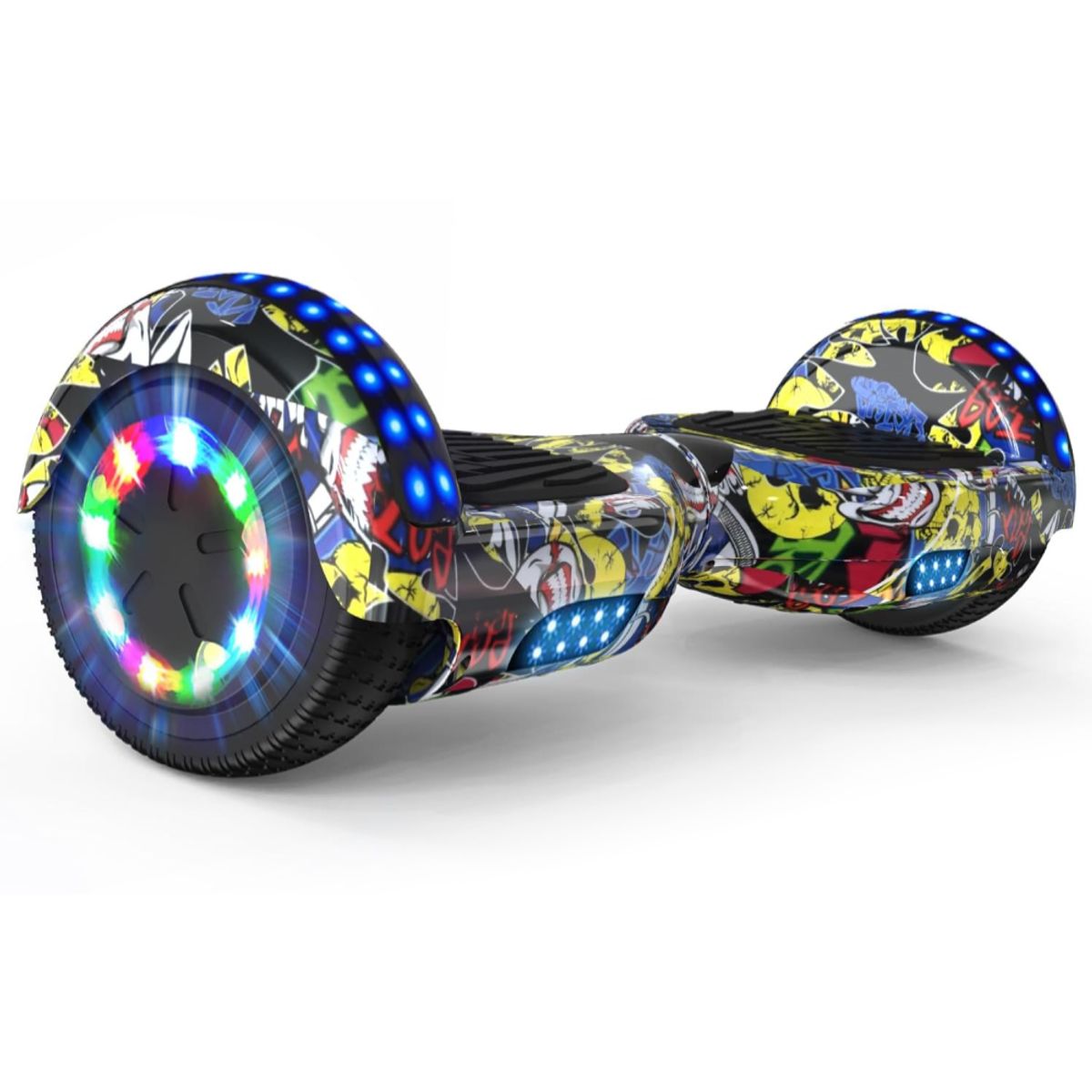 GENERICO - Malumeta Eléctrica Monopatin Hoverboard Bluetooth Led 8 Inch