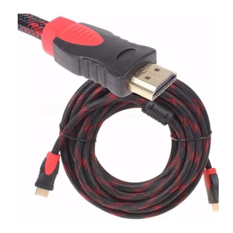 GENERICO - Cable Hdmi 30 Metros Con Doble Filtro Full Hd Mallado