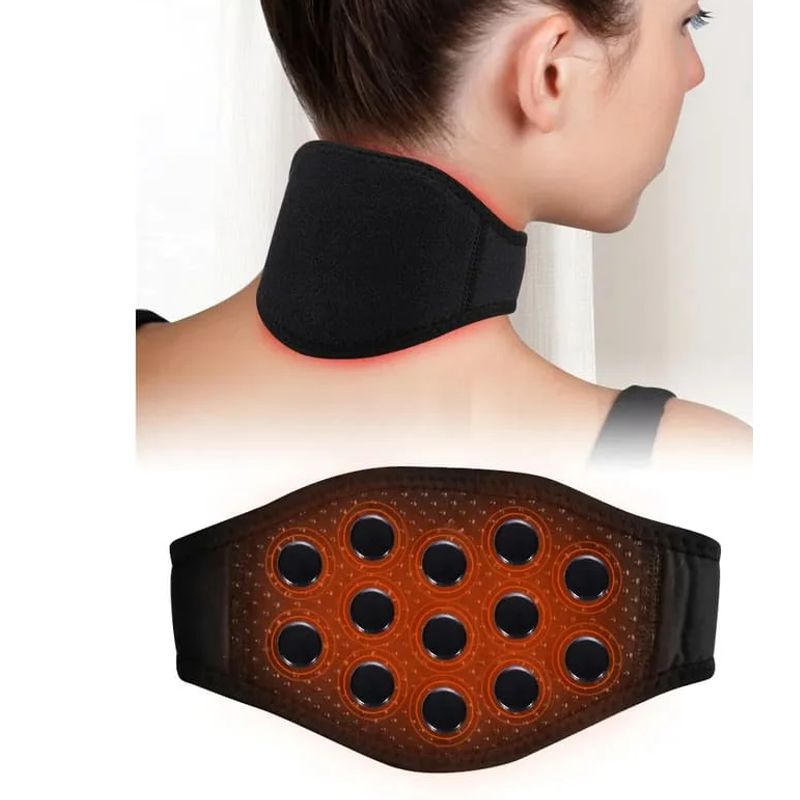 GENERAL - Masajeador cervical cuello soporte magnético