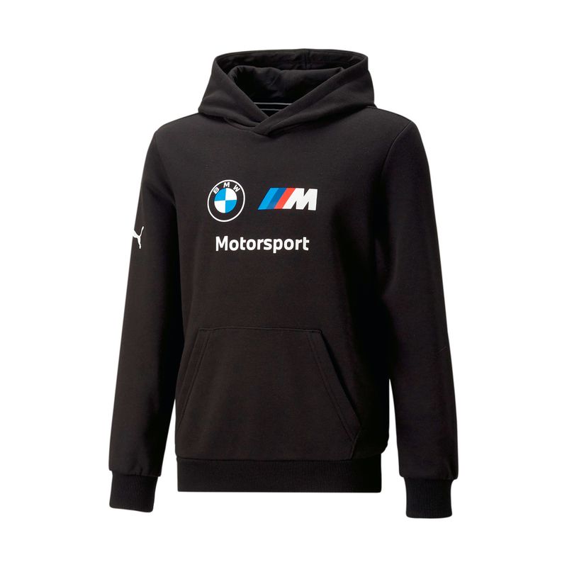 PUMA - Hoodie Puma Negro Hombre  App Bmw Mms Ess Black 538309-01