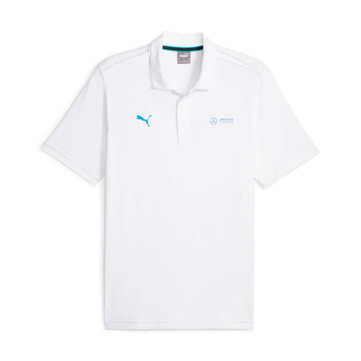 PUMA - Camiseta Polo Puma Blanco Hombre  App Mapf1 Cloudspun Polo 621134-03