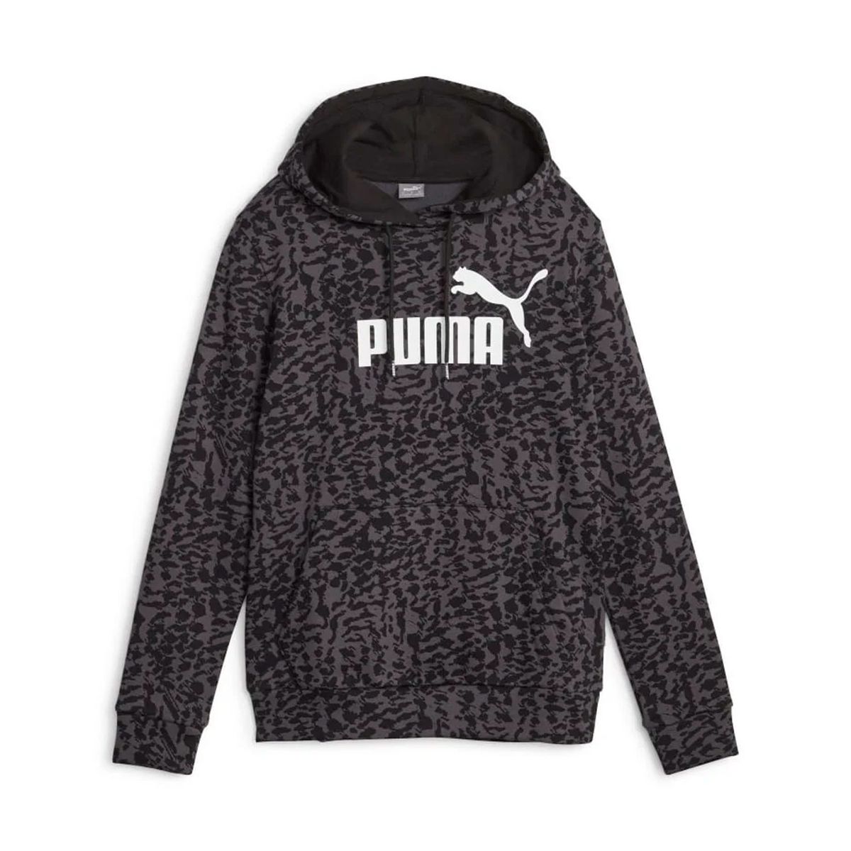 PUMA - Hoodie Puma Negro Mujer App Ess Animal Aop Hoodie W Black 675963-01