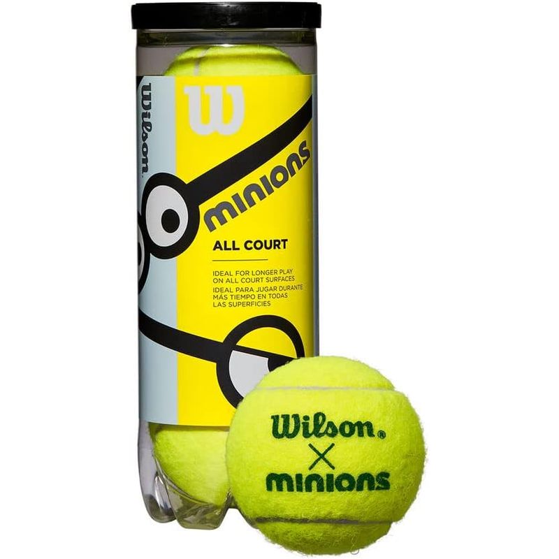 WILSON - Pelotas de Tenis para Jóvenes WILSON Minions Etapas 1 2 y 3