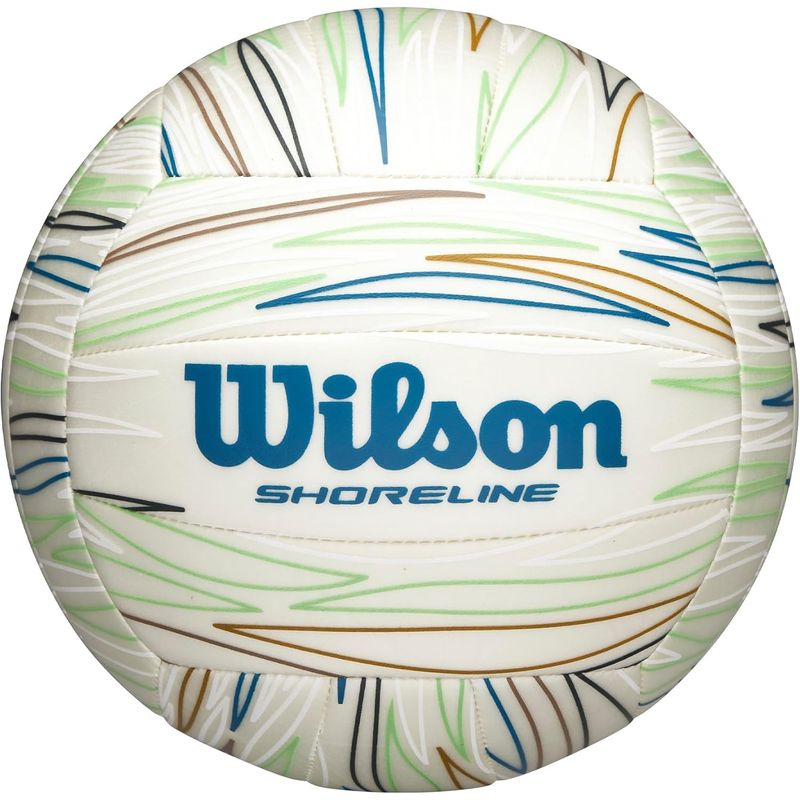WILSON - Balón de Vóley Oficial Wilson Shoreline Gen Green Tamaño 5