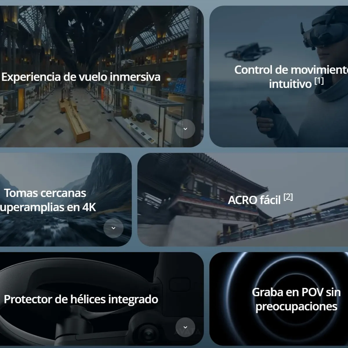 DJI - Drone DJI AVATA 2 FPV - ( Solo Drone )