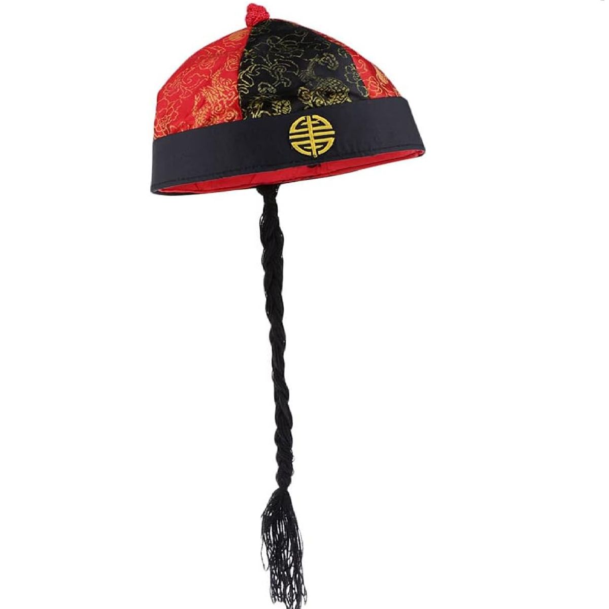 GENERICO - Sombrero Chino Tradicional Oriental Disfraz Cultural