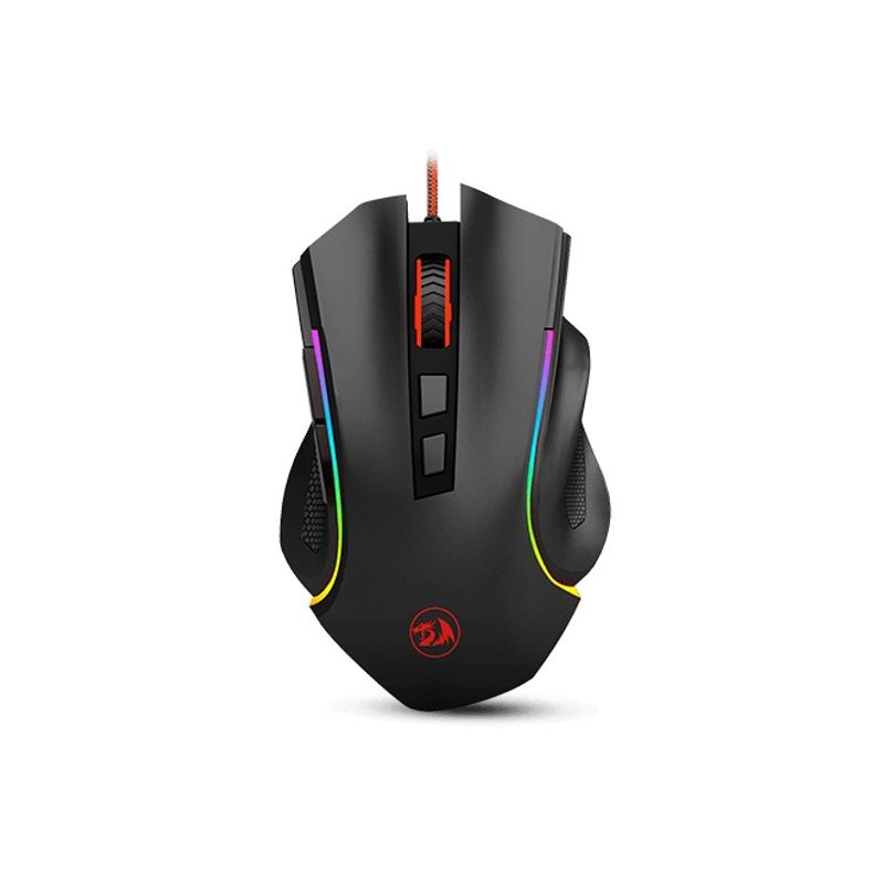 REDRAGON - Mouse Gamer Redragon Griffin 7200 DPI / 7 Botones / RGB / NEGRO