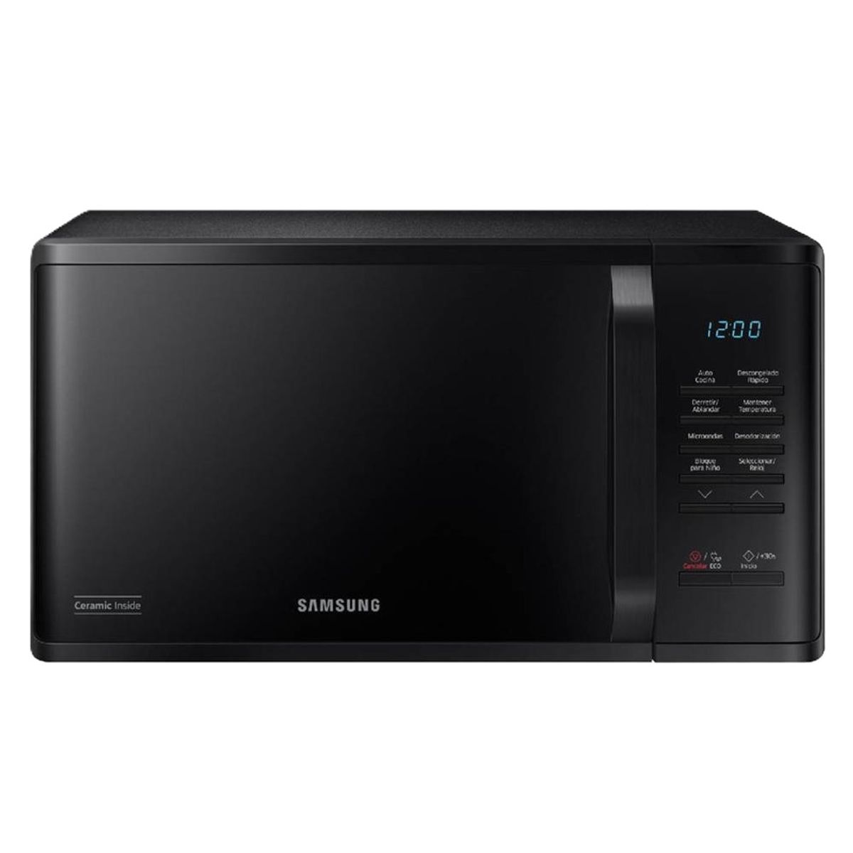 SAMSUNG - Horno Microondas SAMSUNG 0.8 Pies MS23K3513AK/CO Negro