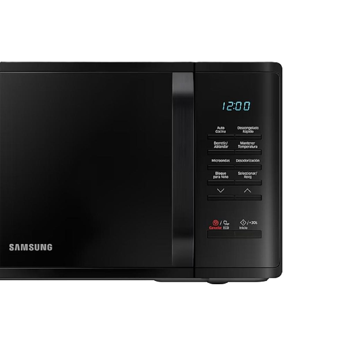 SAMSUNG - Horno Microondas SAMSUNG 0.8 Pies MS23K3513AK/CO Negro