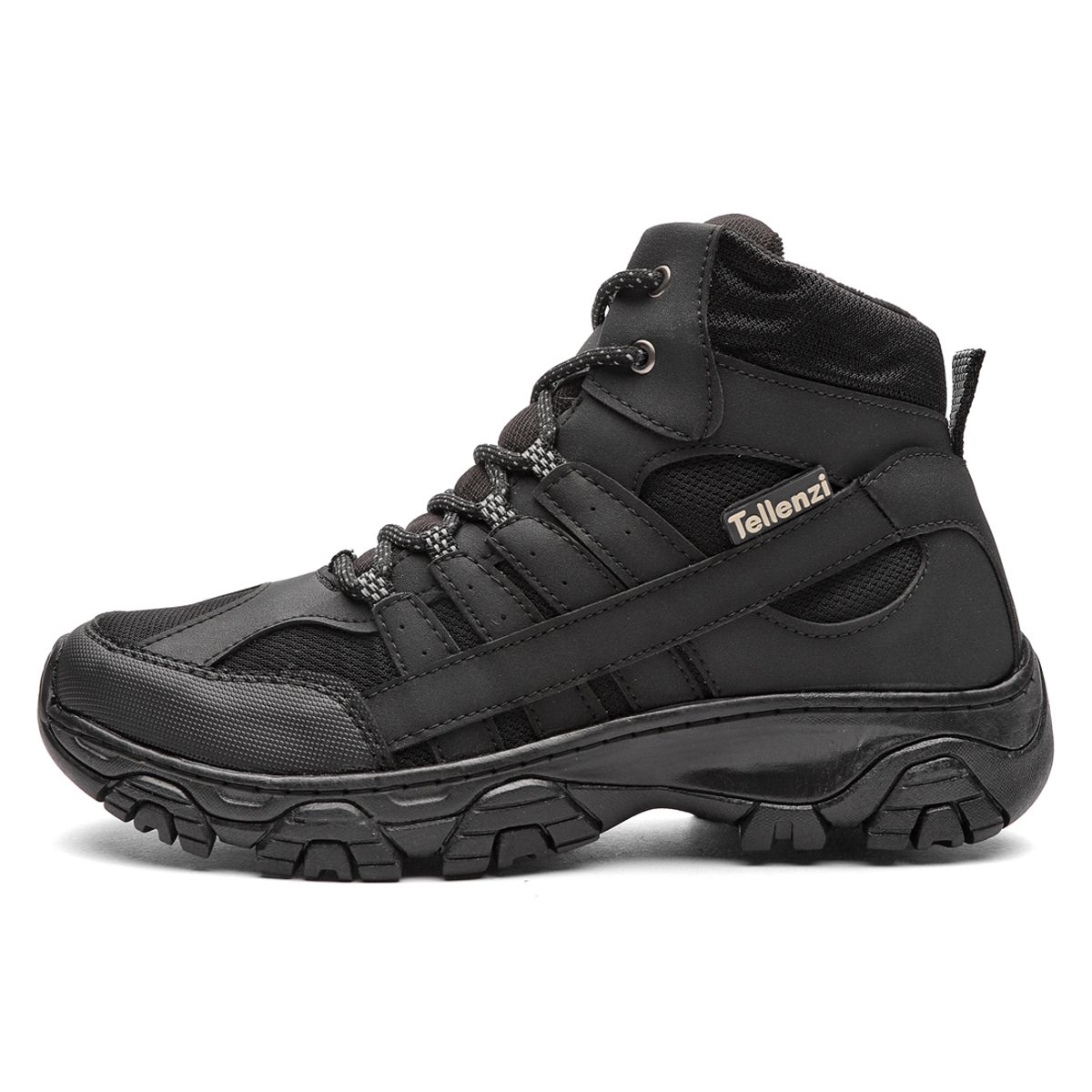 TELLENZI - Bota Outdoor Hombre Negro Tellenzi 7-236