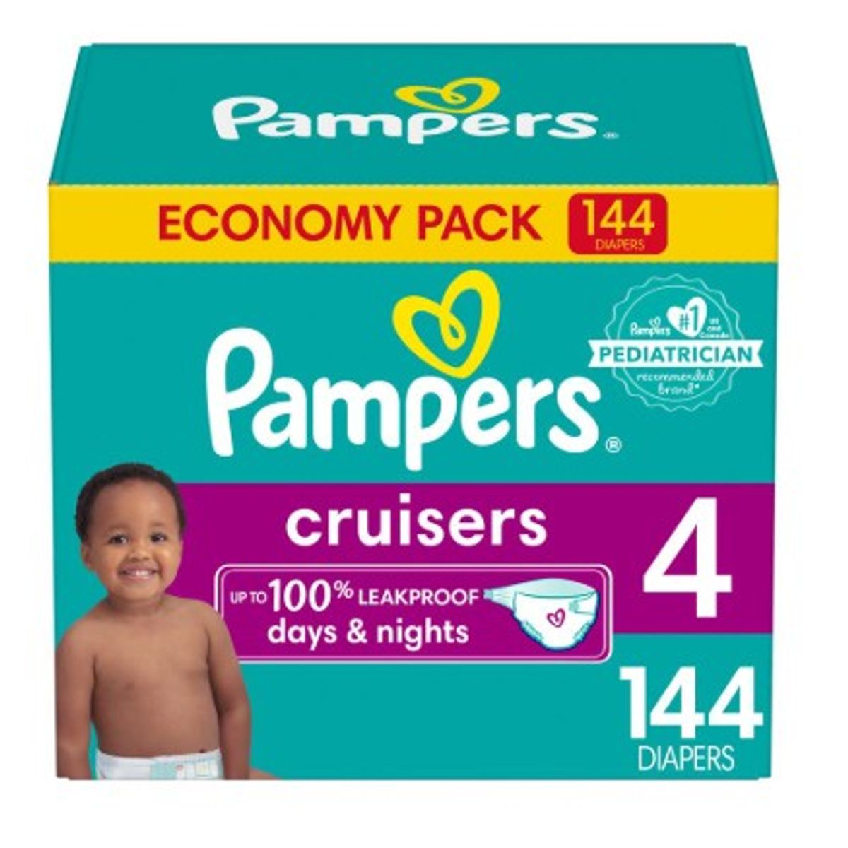 PAMPERS - Pañales Pampers Cruisers E4 - 144Unds 10-17k