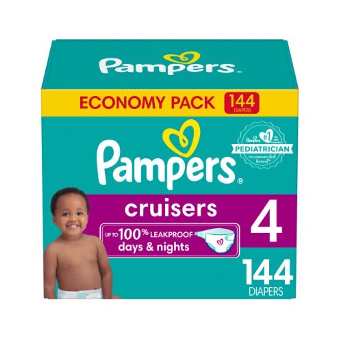 PAMPERS - Pañales Pampers Cruisers E4 - 144Unds 10-17k
