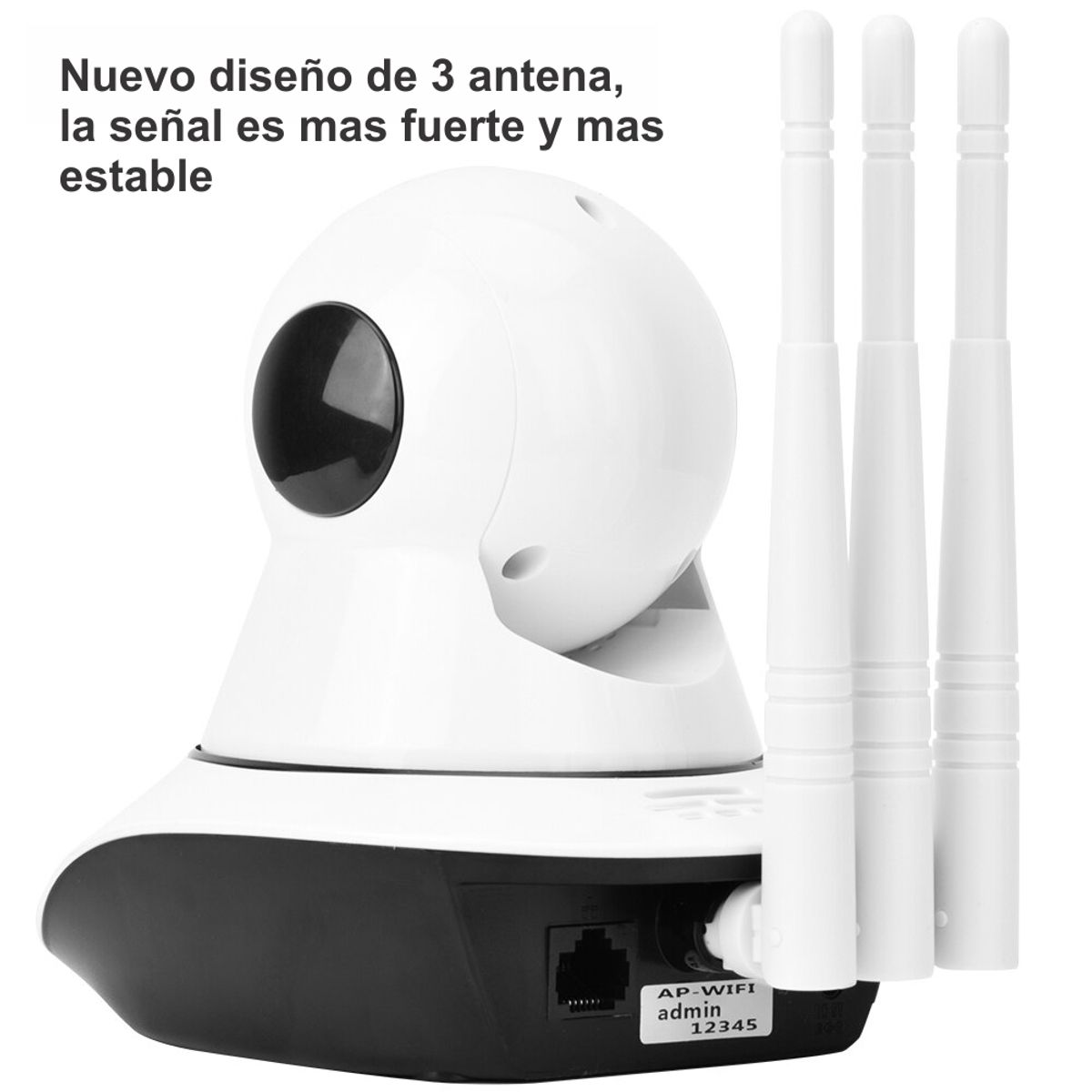 COLME TECHNOLOGY HOME - Cámara De Seguridad IP Wifi 24g Motorizada1080P HD 360°