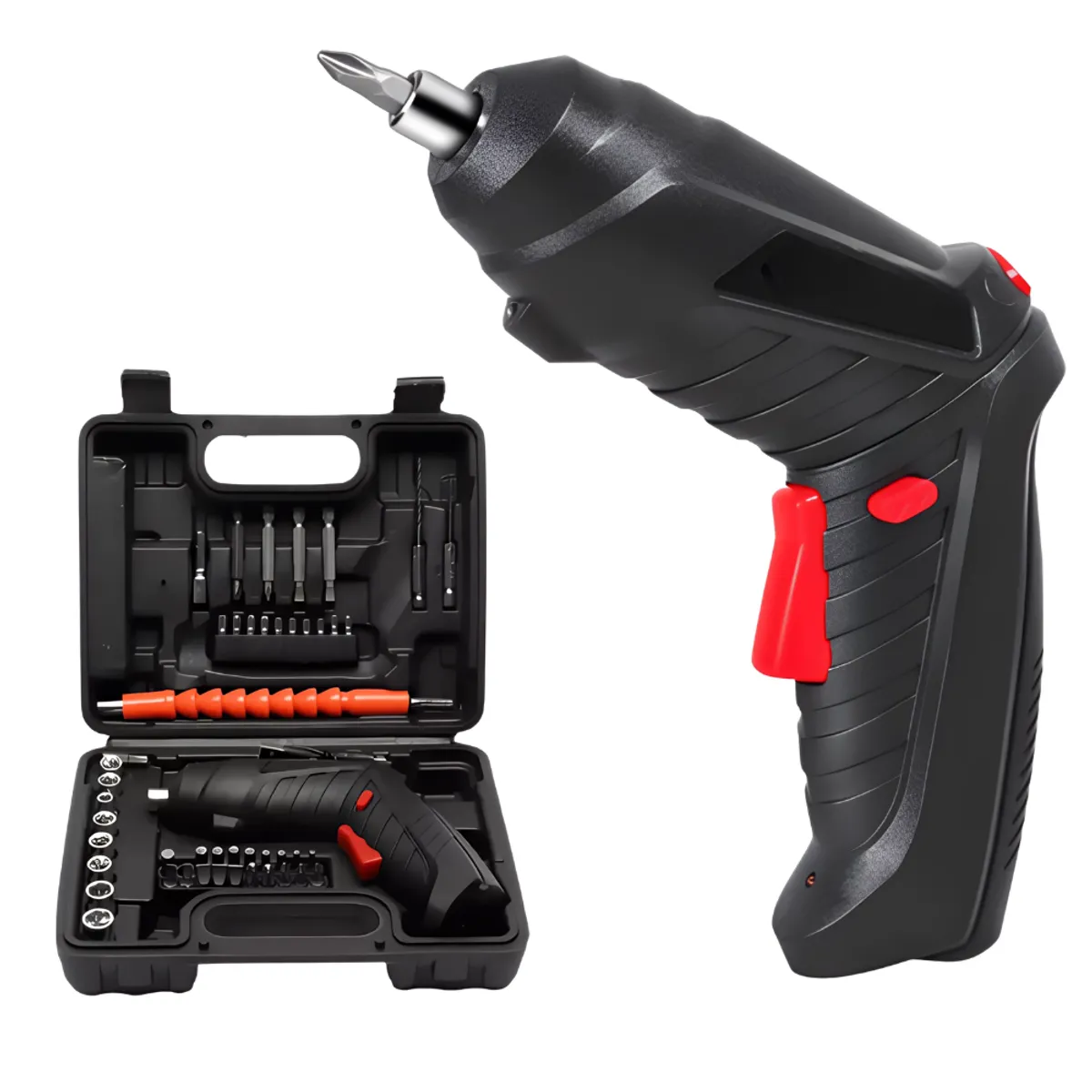 COLME TECHNOLOGY HOME - Taladro Destornillador Atornillador Eléctrico Recargable 45p