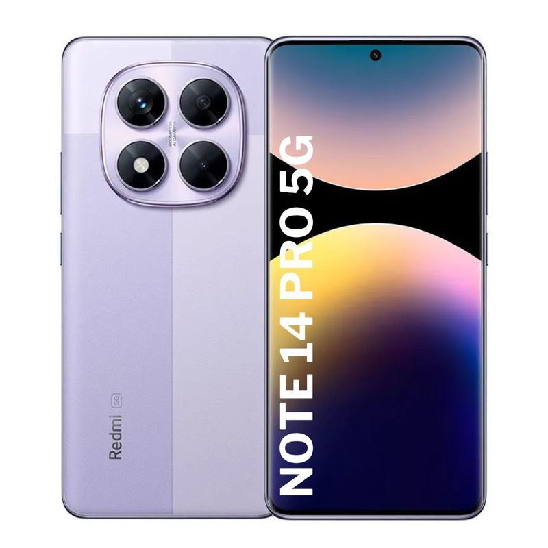XIAOMI - Celular Xiaomi Note 14 Pro 5G 512GB/12GB RAM - Morado