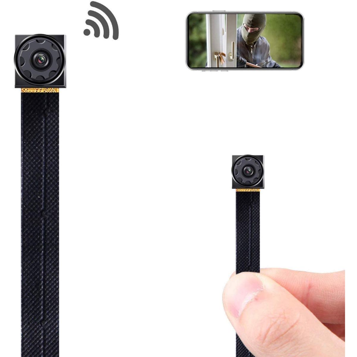 COLME TECHNOLOGY HOME - Mini Cámara Espía Wifi Cámara Oculta Inalámbrica 1080P AHD