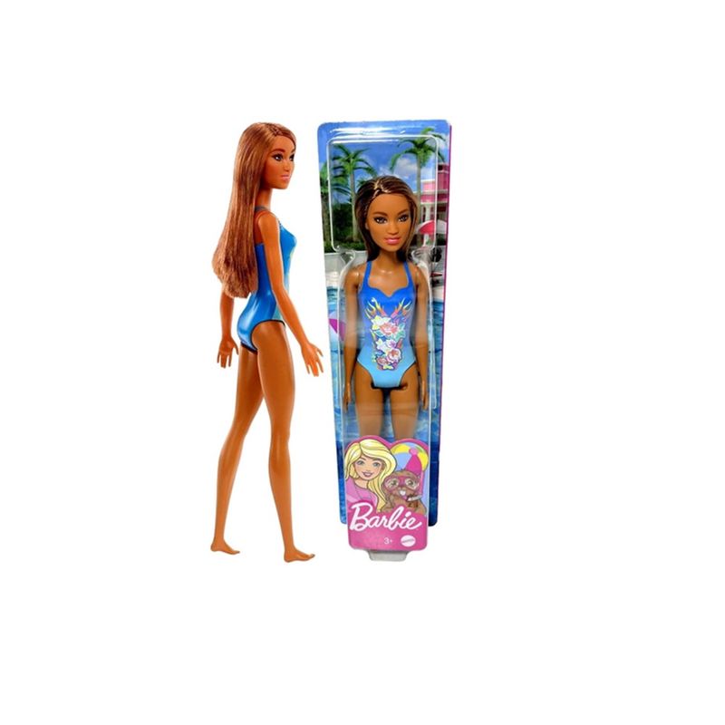 BARBIE - Barbie Surtido De Playa Traje Azul