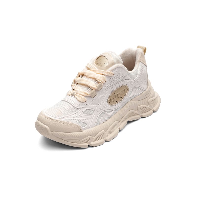 TELLENZI - Tenis Dama Beige-Marfil C2