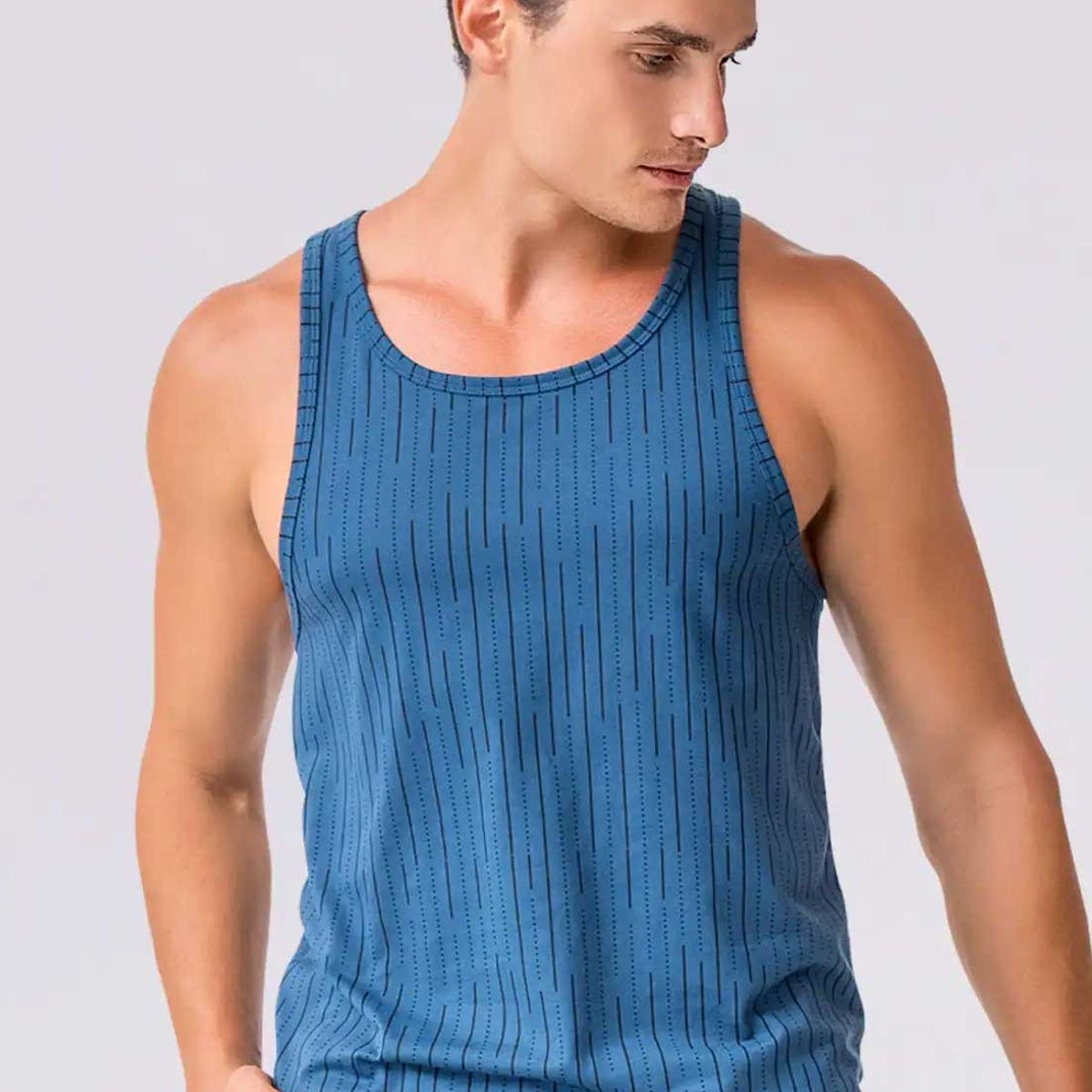 MARKETING PERSONAL - Camisilla Paq X2 Hombre Bicolor Mp 111812