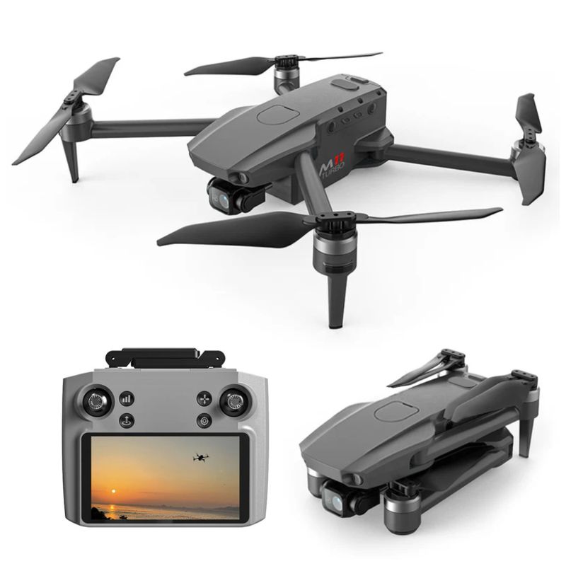 GENERICO - Drone Profesional Gps 4k 3gimbal Sensor Obstáculos K11 Turbo