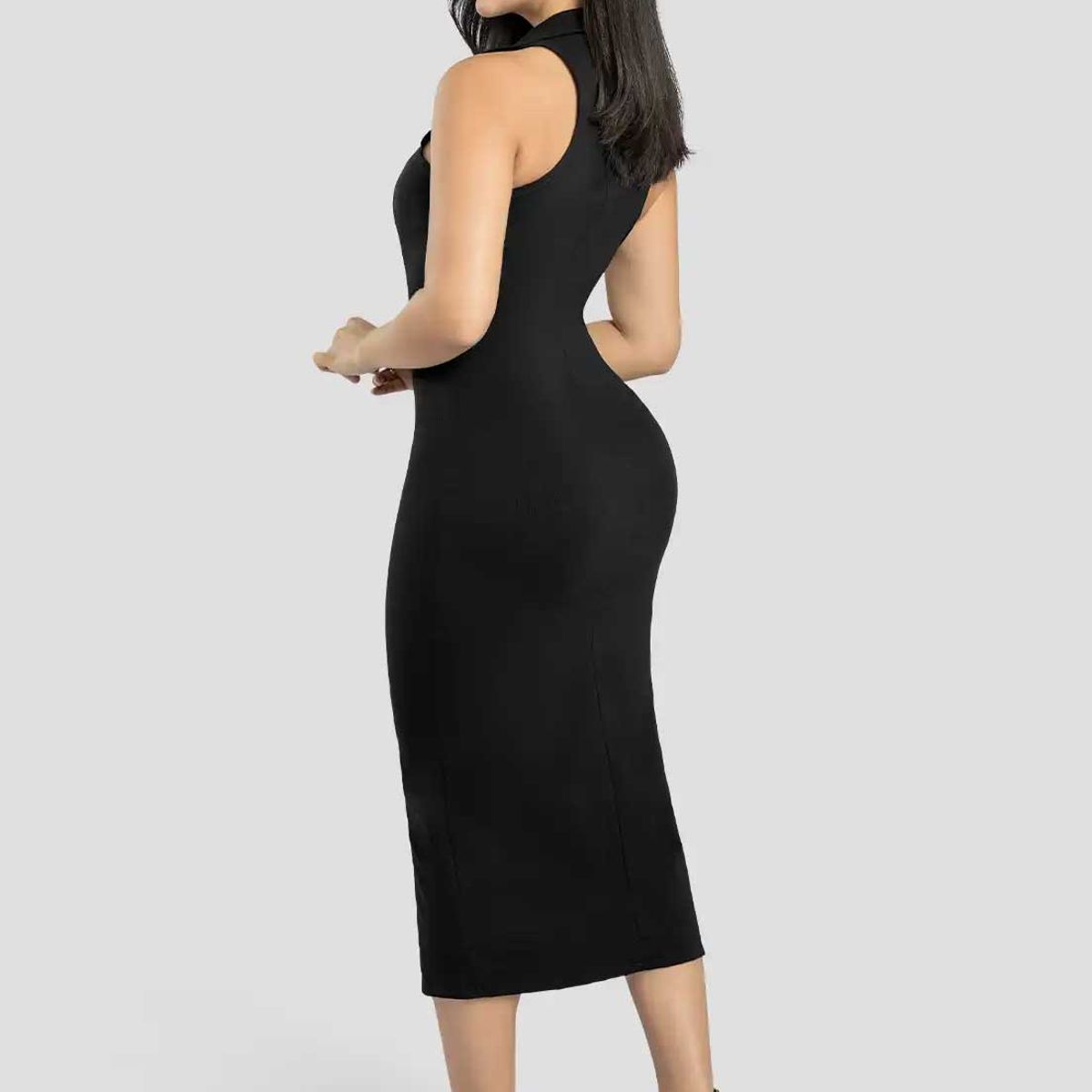 MARKETING PERSONAL - Vestido Largo Mujer Negro Mp 111773