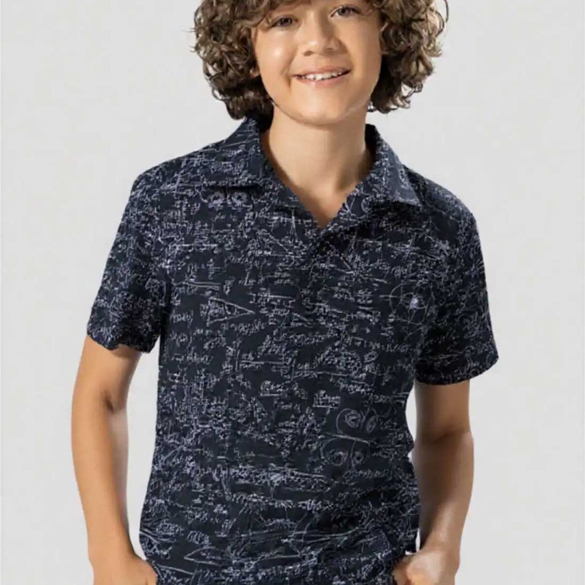 MARKETING PERSONAL - Camisa Infantil Niños Estampado Mp 111887