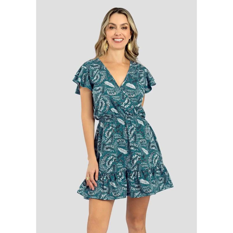 MARKETING PERSONAL - Vestido Corto Mujer Estampado Mp 111780