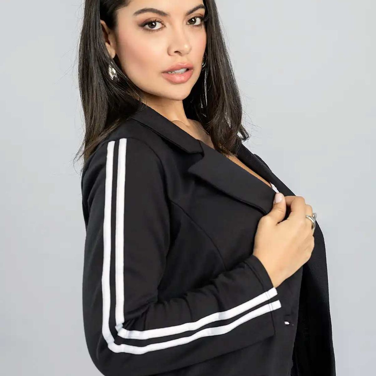 MARKETING PERSONAL - Blazer Mujer Negro Mp 111774