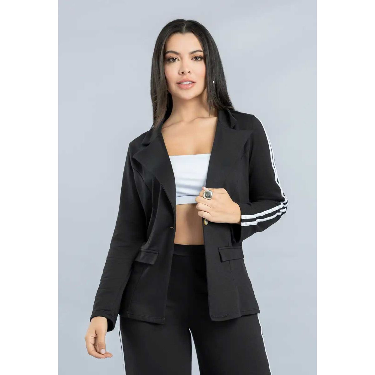 MARKETING PERSONAL - Blazer Mujer Negro Mp 111774