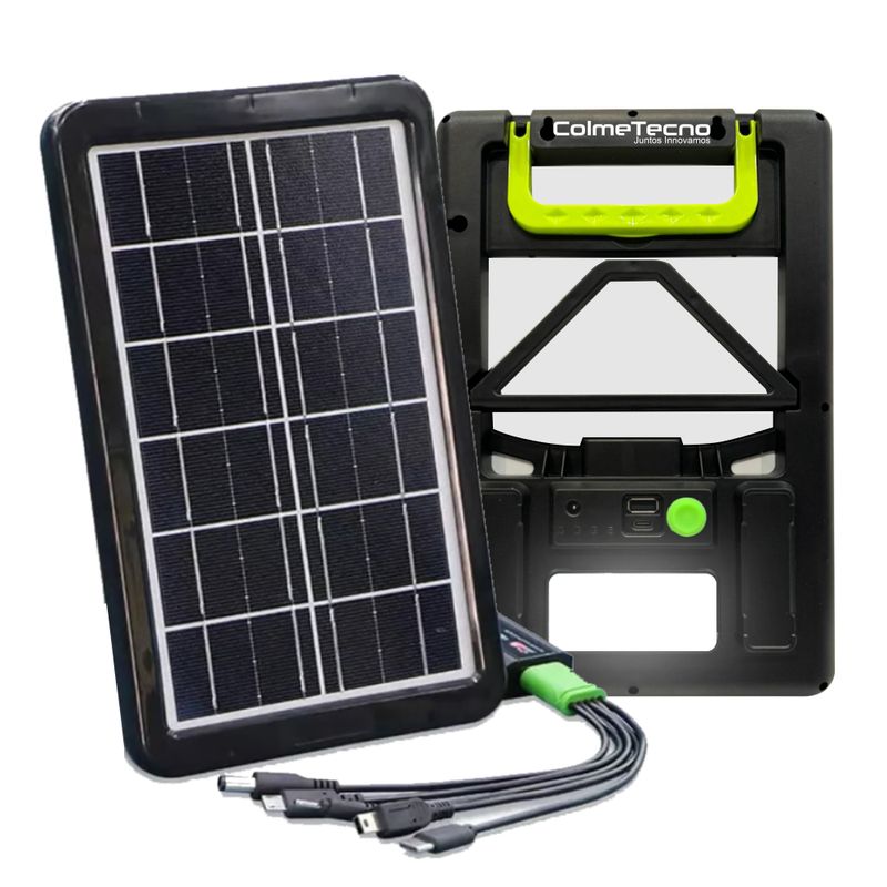 GENERICO - Panel Solar Batería Recargable 15w Multifuncional USB Gd-100
