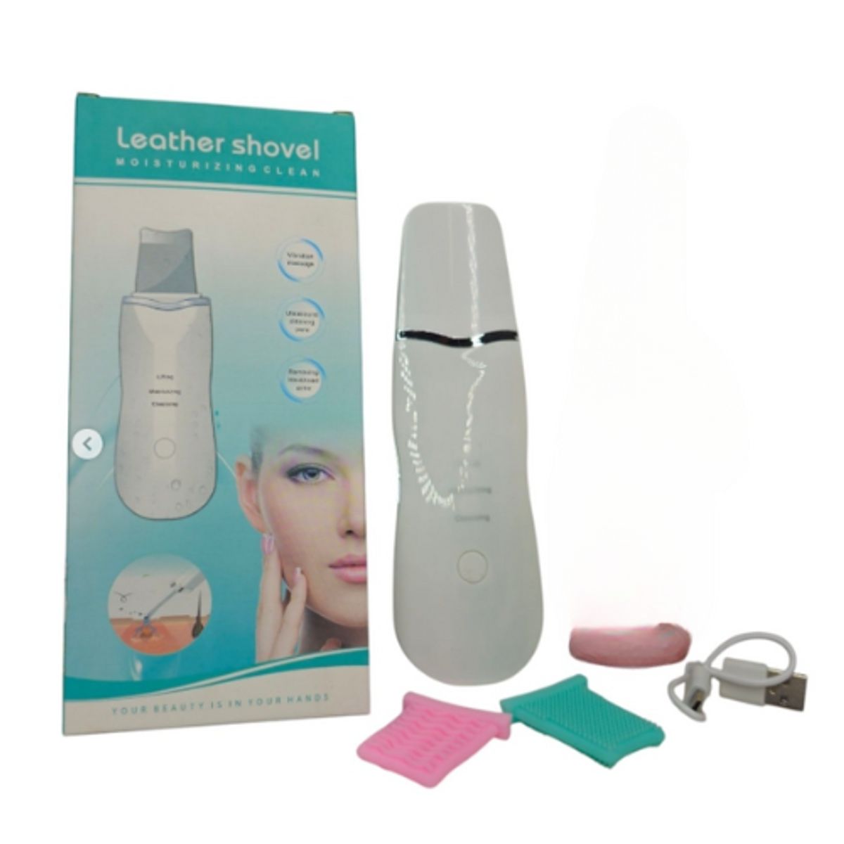 GENERICO - Espatula Peeling Ultrasonico Limpiador Facial Lifting