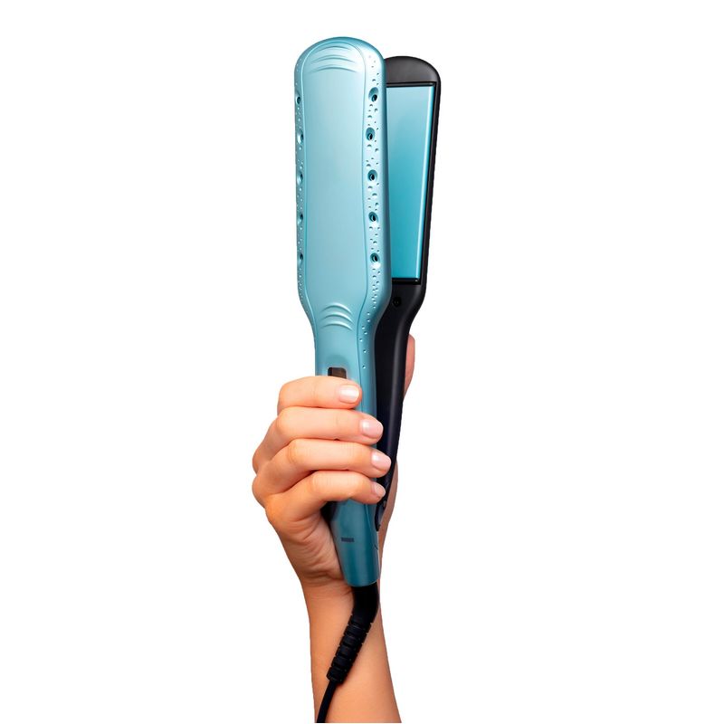 WAER - Plancha Para Cabello Ceramica Termica Ancho Led Wa-2136