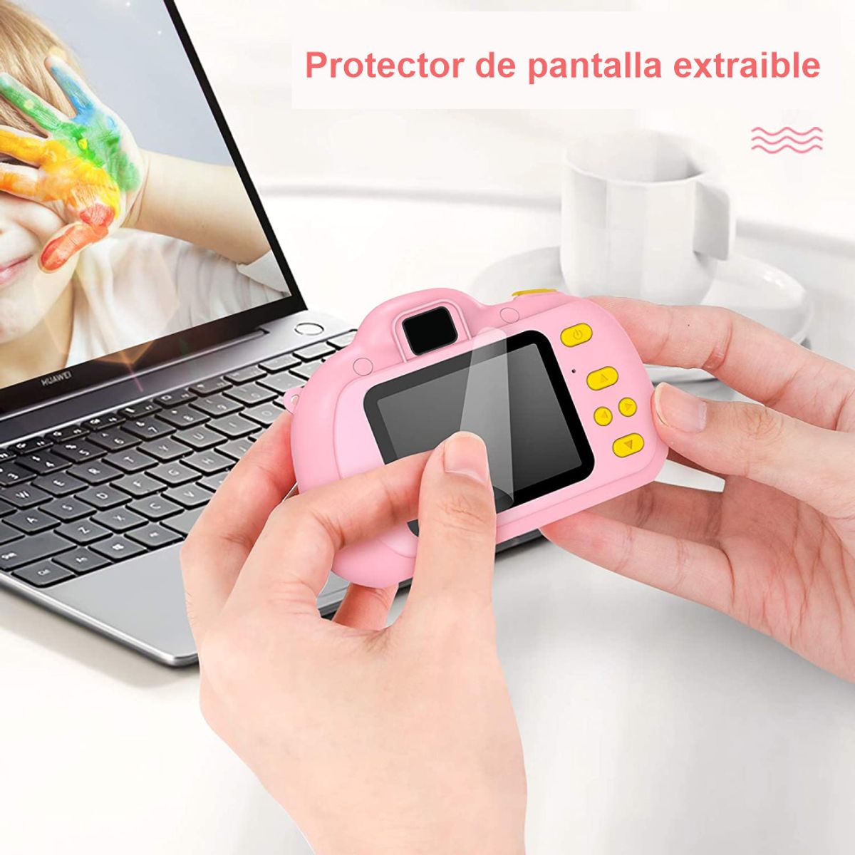 COLME TECHNOLOGY HOME - Cámara Mini Digital Para Niños Foto Videos HD Kids Cam Xp085