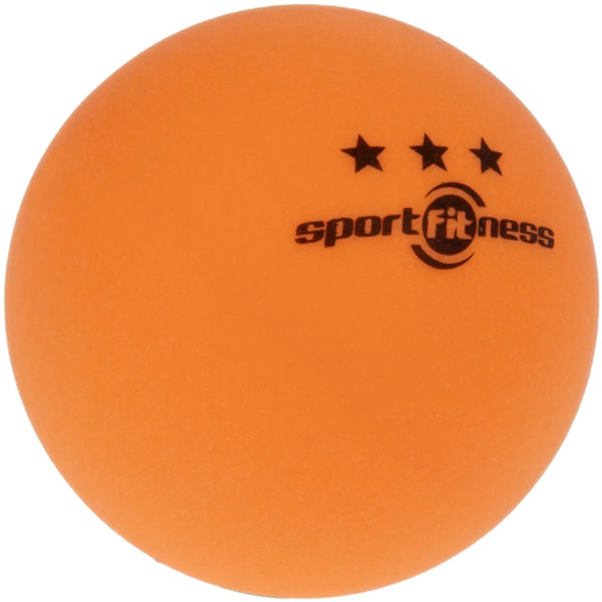 SPORTFITNESS - Pelotas de Ping Pong Naranja