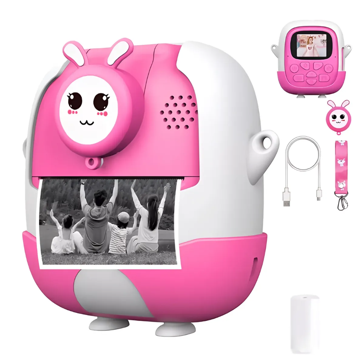 COLME TECHNOLOGY HOME - Cámara Digital Instantánea Para Niños Fotografías A Colorear