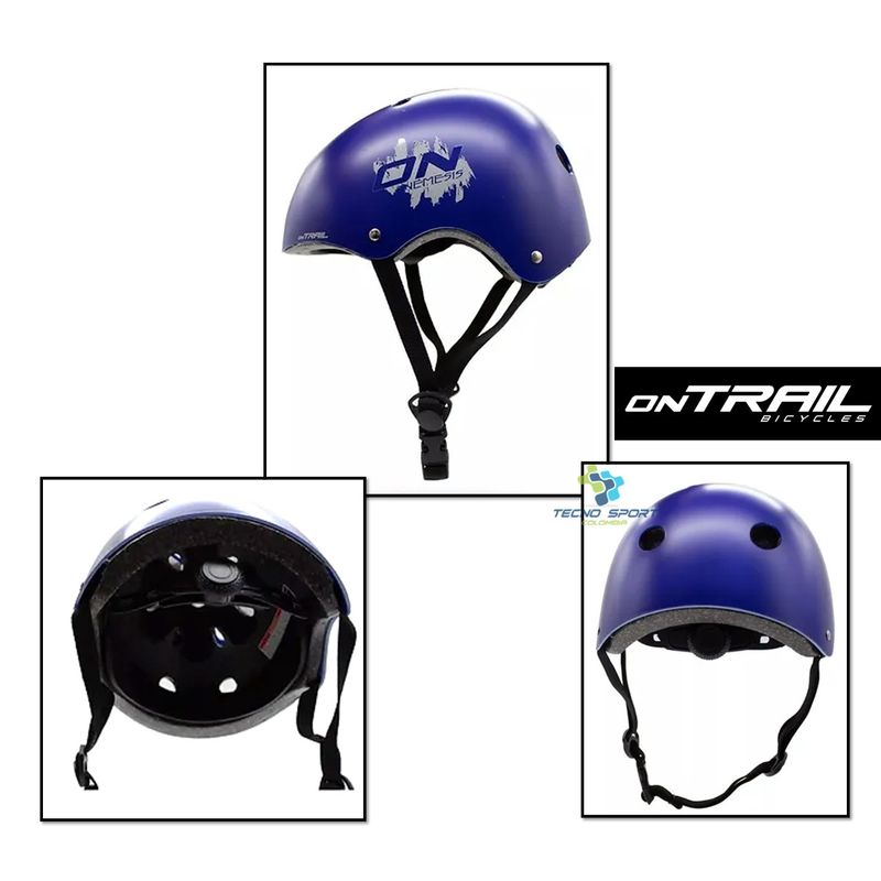 ONTRAIL - Casco Niño Niña Bicicleta Patines Bmx Skate Ajustable