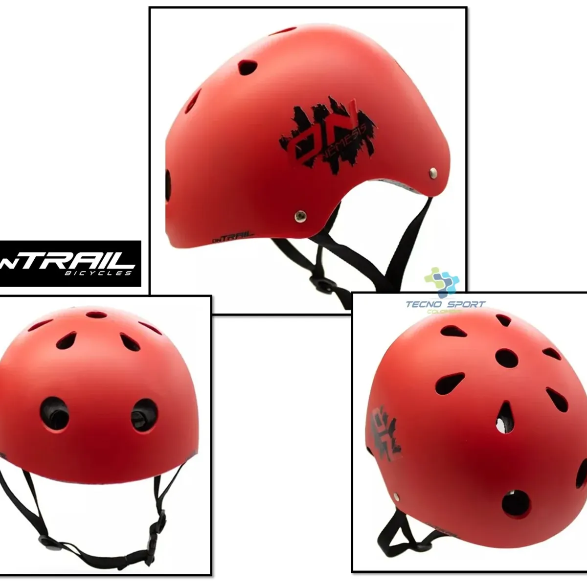 ONTRAIL - Casco Niño Niña Bicicleta Patines Bmx Skate Ajustable