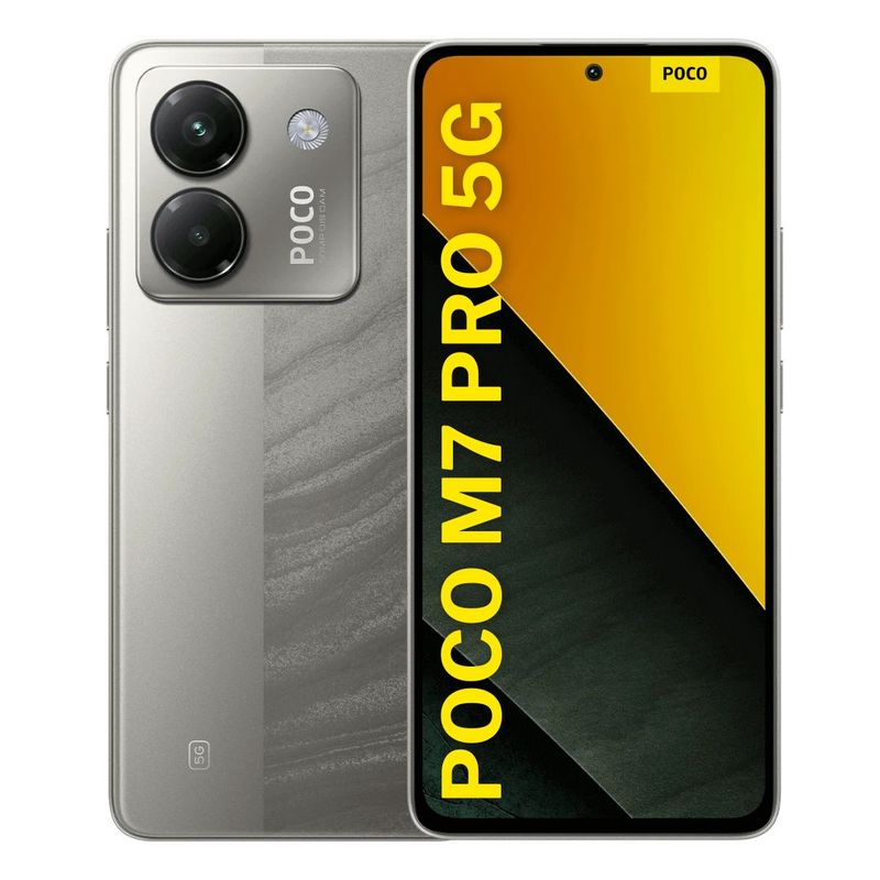 XIAOMI - Celular Xiaomi POCO M7 PRO 5G 256GB12GB - Plateado