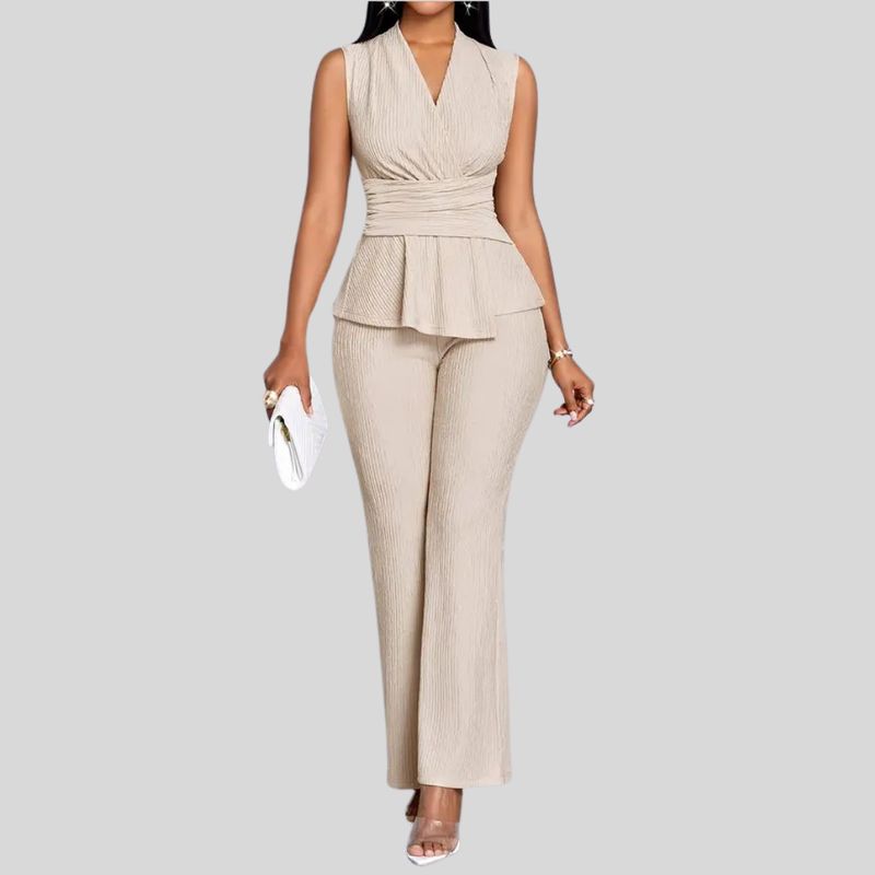 YURELKSHOP - CONJUNTO PANTALÓN Y BLUSA PARA GORDITAS PLUS