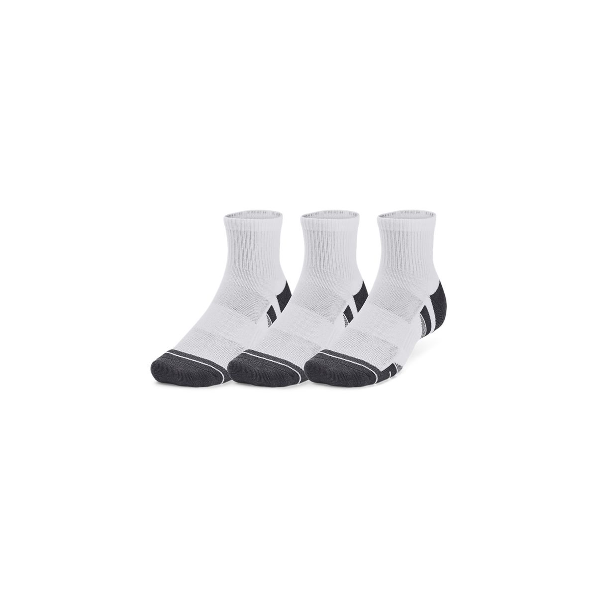UNDER ARMOUR - Medias Hombre Under Armour Prfrmnc Tech 3Pk Qtr Blanco UNDER ARMOUR