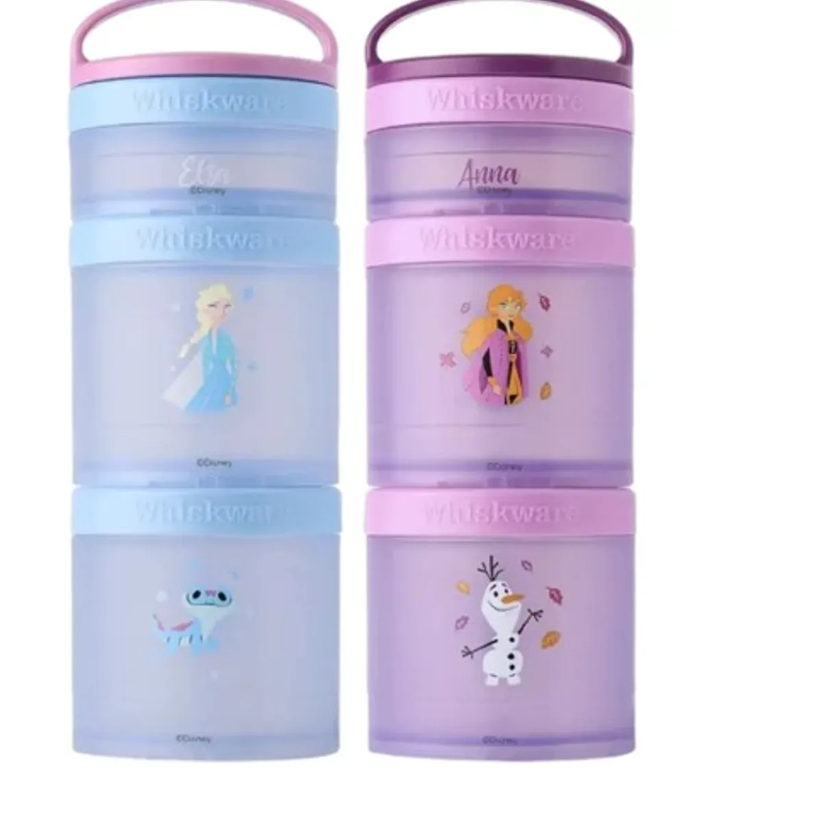 WHISKAS - Recipiente Porta Snacks Para Niños Whiskware 3 Contenedores