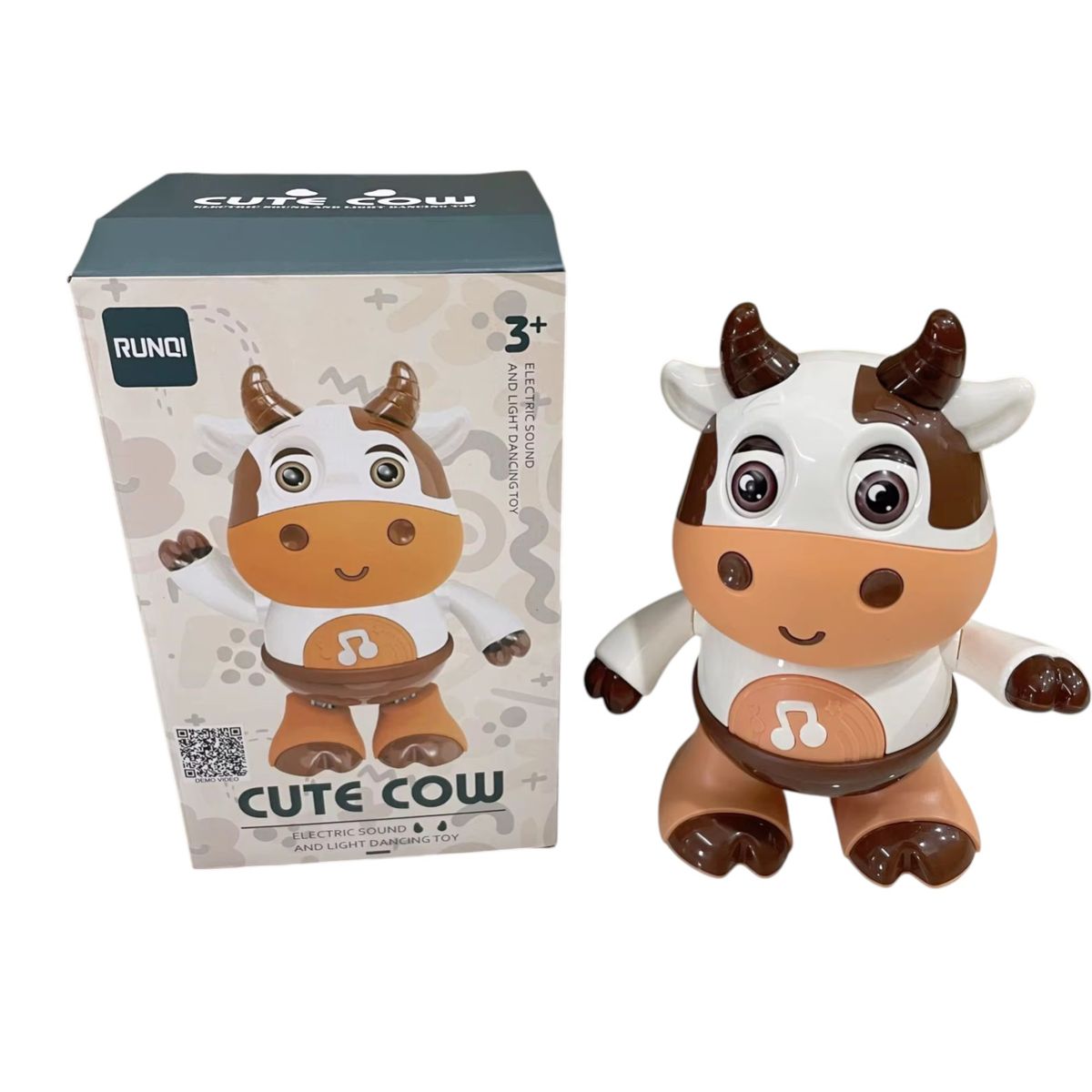 GENERICO - Juguete Vaca Musical Con Luces Didáctica Infantil