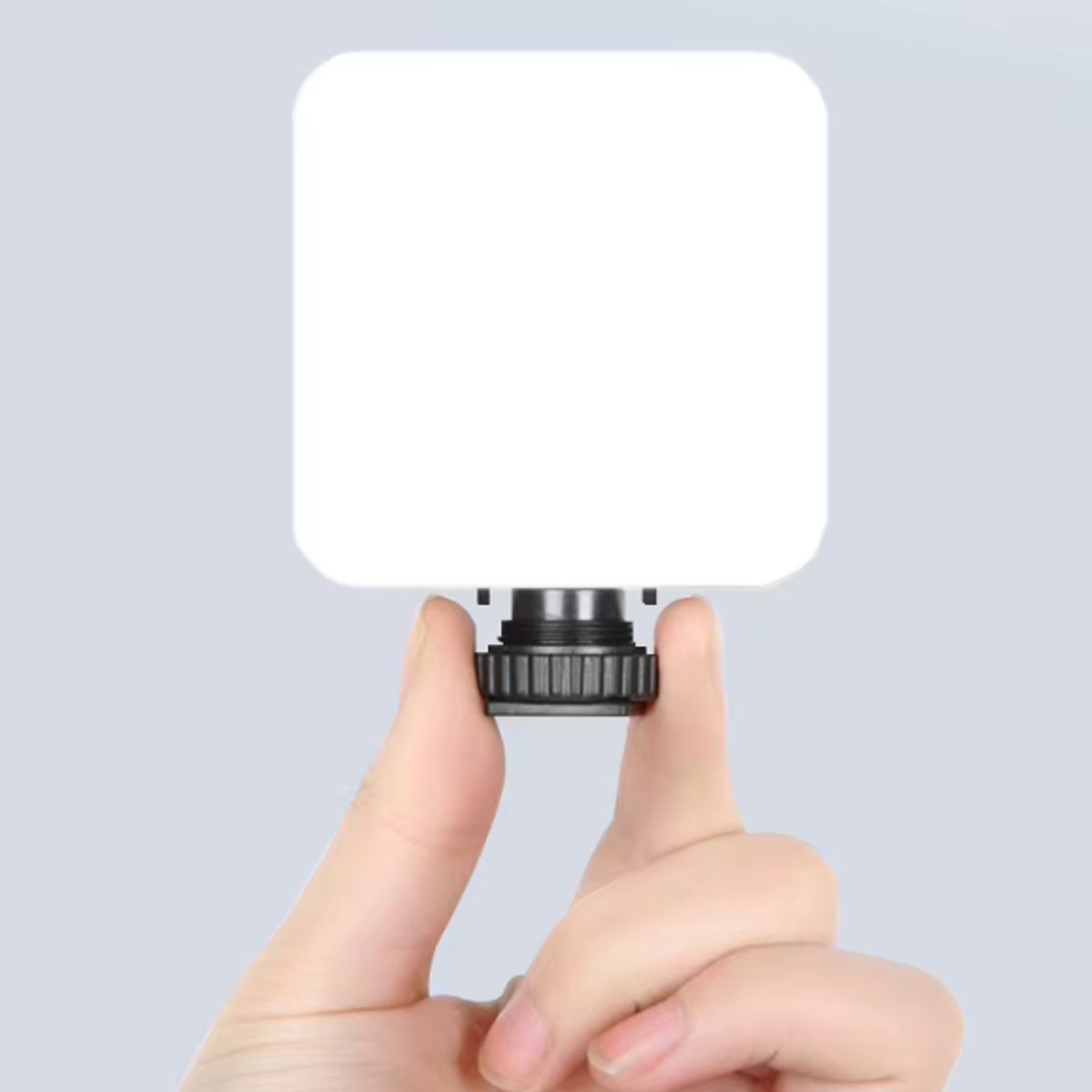 GENERICO - Mini Luz LED Flash Selfie con Clip  Luz Cálida Blanca y Fría