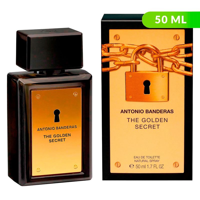 ANTONIO BANDERAS - Perfume Antonio Banderas The Golden Secret Hombre 50 ml EDT