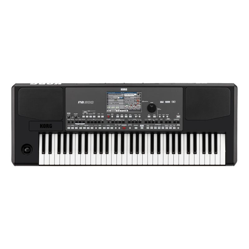 KORG - Teclado Korg Pa600 61 Teclas con Estilos y Tonos - Negro