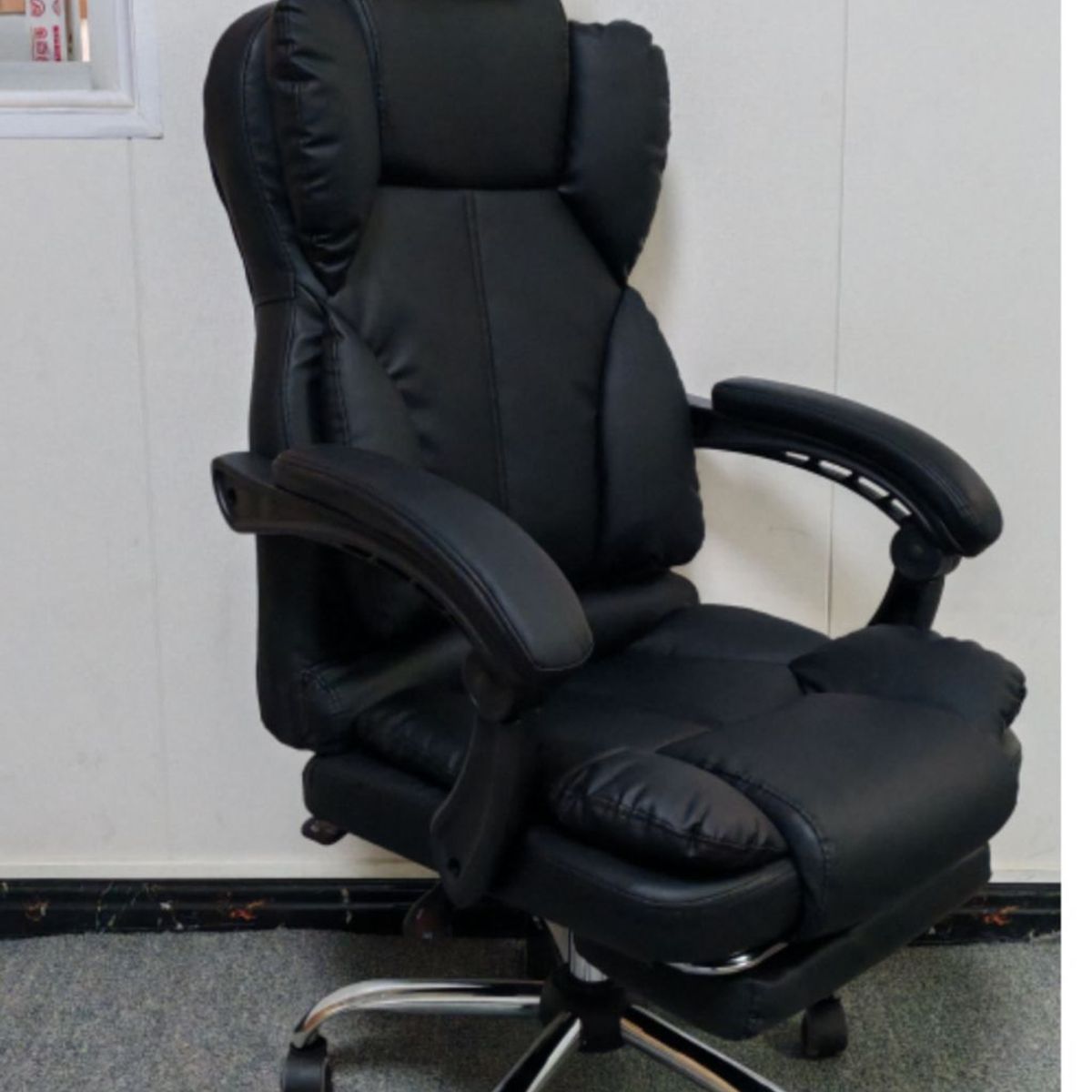 GENERICO - SILLA DE OFICINA ERGONOMICA CON CABECERO