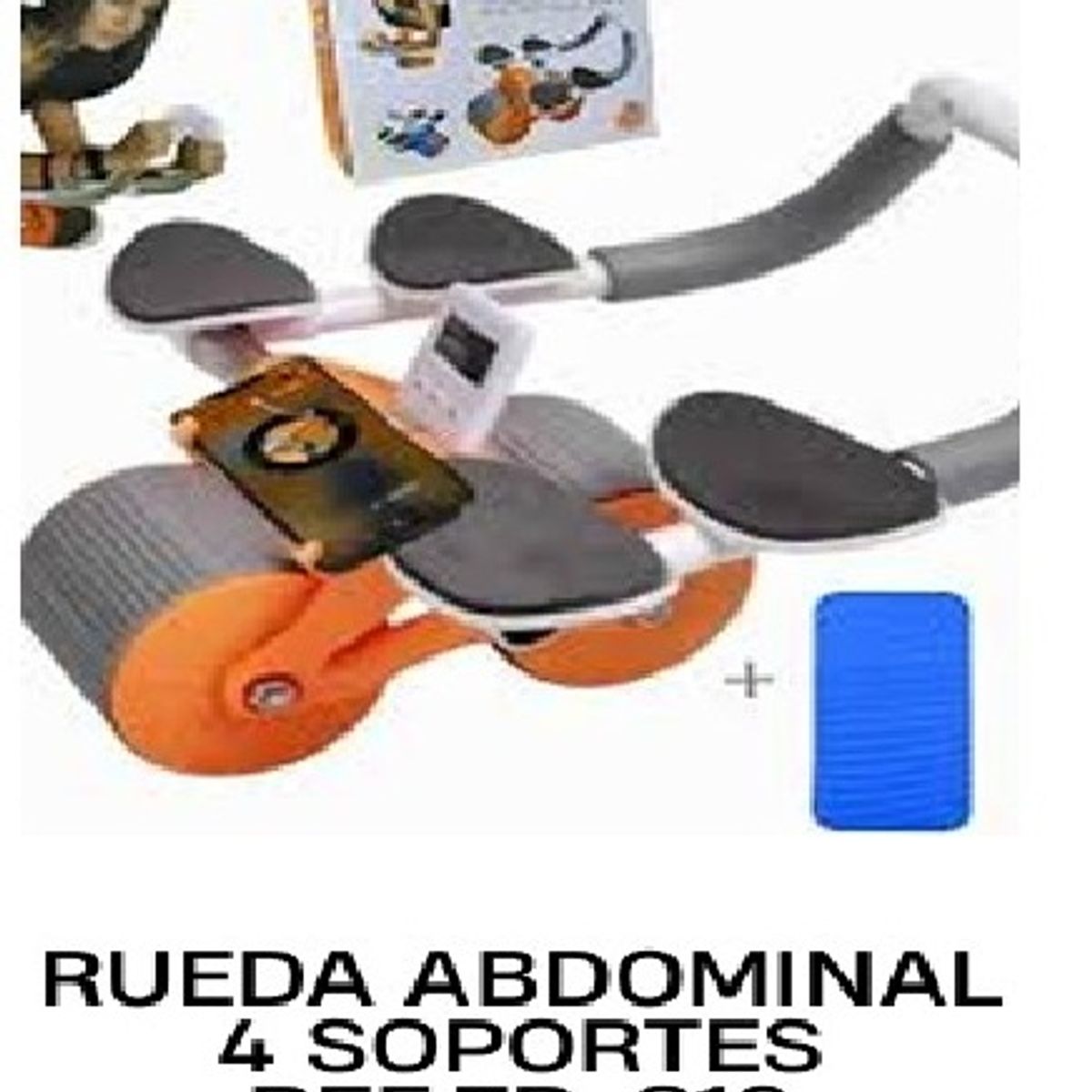 GENERICO - Rueda Abdominal 4 Soportes ZR 819