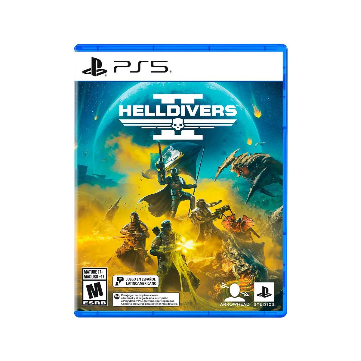 PLAYSTATION - Juego PS5 Helldivers 2 Juego Físico